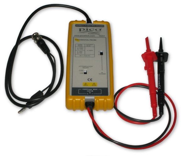 Construire une sonde différentielle haute tension