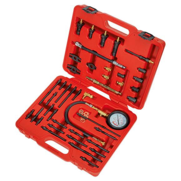 Festnight Kit Testeur de Compression pour Auto Essence 