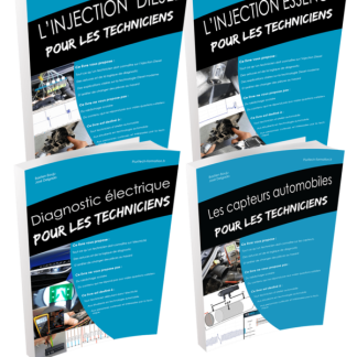 Pack de 4 livres pour les techniciens