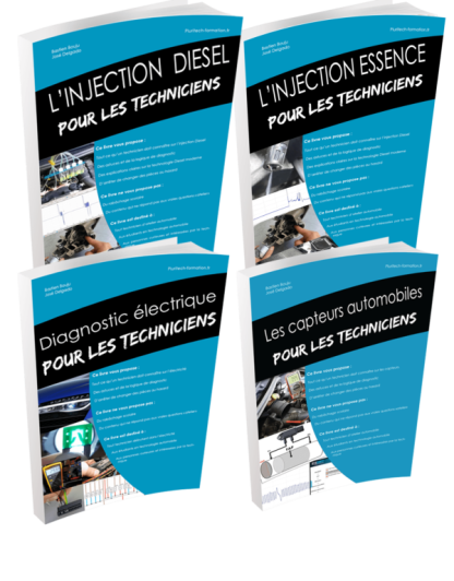 Pack de 4 livres pour les techniciens