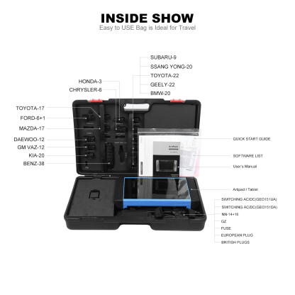 ArtiPad 1 - tablette tactile outil de diagnostic multimarque. – Image 5