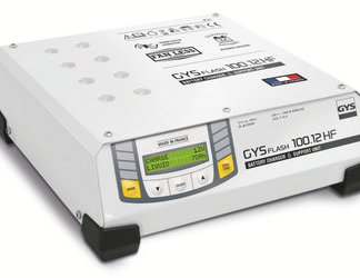 GYSFLASH 100.12 HF - CHARGEUR DE BATTERIE - VERSION À CÂBLES DE 5 M