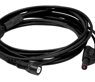 Cordon d'essai Premium 3m - noir : BNC à 4mm - TA472