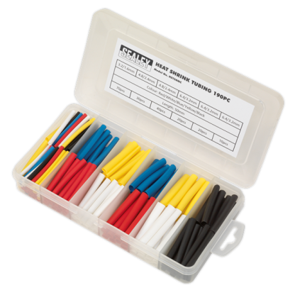 Assortiment de gaines thermorétractables 190pc 50mm - Couleurs mélangées - HST50MC – Image 4