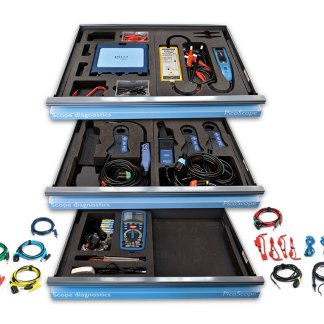 Kit PicoScope 4425A pour VE en plateaux de rangement en mousse - PQ236