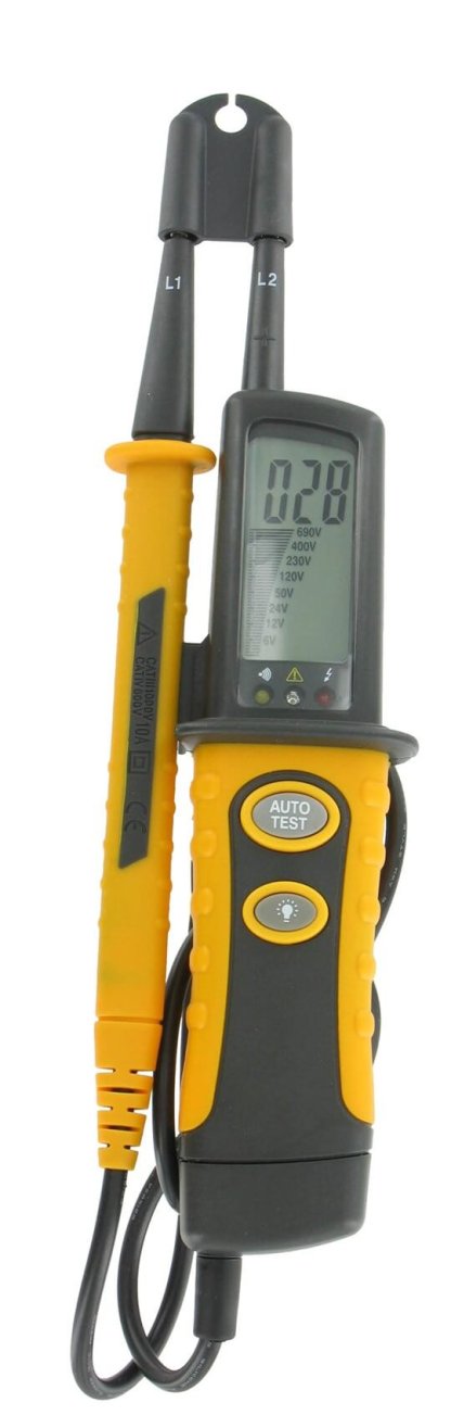 TESTEUR MULTIFONCTION AVEC VÉRIFICATEUR D'ABSENCE DE TENSION - HU31009